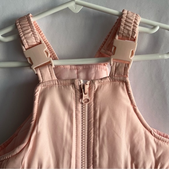 Kid's Carter's Light Pink Ski Bib - Picture 3 of 9